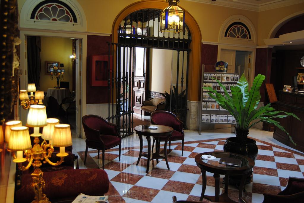 Hotel Cervantes Севилья Экстерьер фото